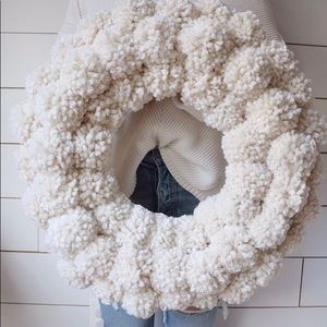 Pom Pom Wreath